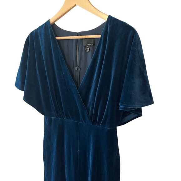 Greylin Luna Velvet Jumpsuit Anthropologie size Small holiday outfit - Picture 4 of 9